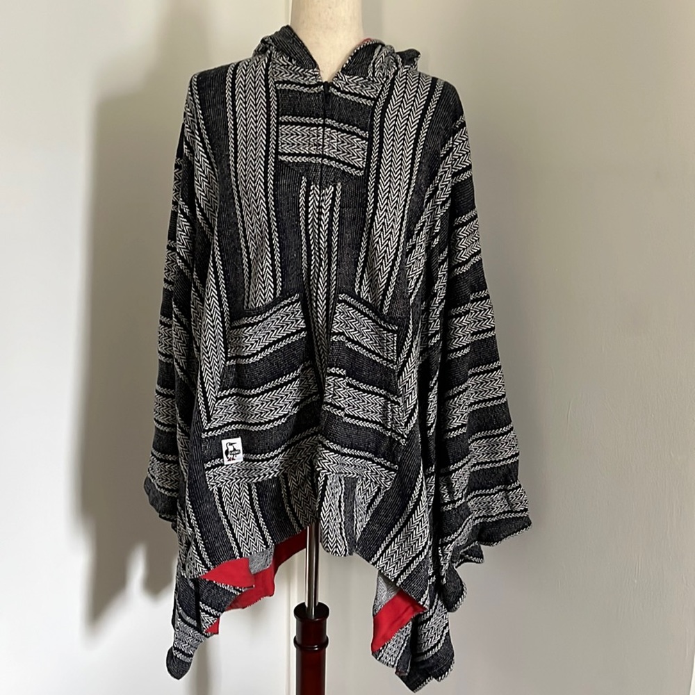 Zip up poncho